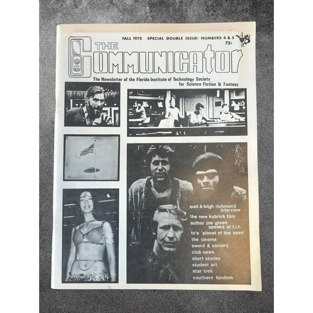Vintage 1975 Sci-Fi Fanzine The Communicator #4/5 Star Trek Planet of the Apes